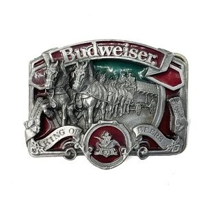 Budweiser Belt Buckle, #W-42.  Clydesdales